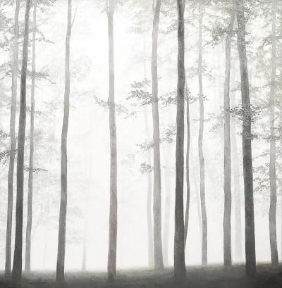 Michele Harvey Modernist Oil on Linen Painting entitled Dancers by Michele Harvey