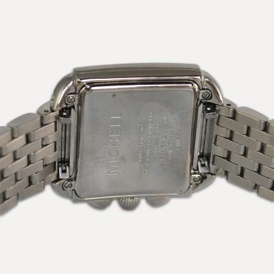 Michele Urban Diamond Stainless Steel Watch 35mm x 28mm 