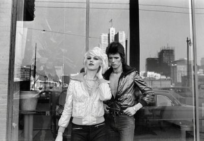 Mick Rock Bowie And Cyrinda Foxe