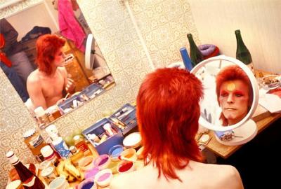 Mick Rock Bowie Making Up