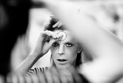 Mick Rock David Bowie Backstage