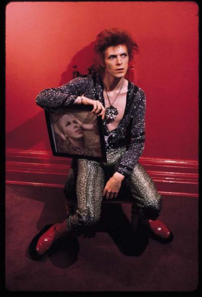 Mick Rock David Bowie With Hunky Dory