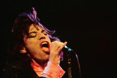 Mick Rock Mick Jagger On Stage