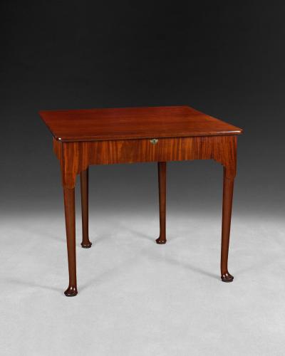 Mid 18th Century Mahogany Drop Leaf Table