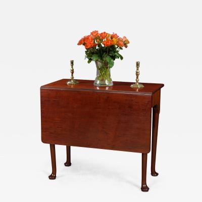 Mid 18th Century Mahogany Drop Leaf Table