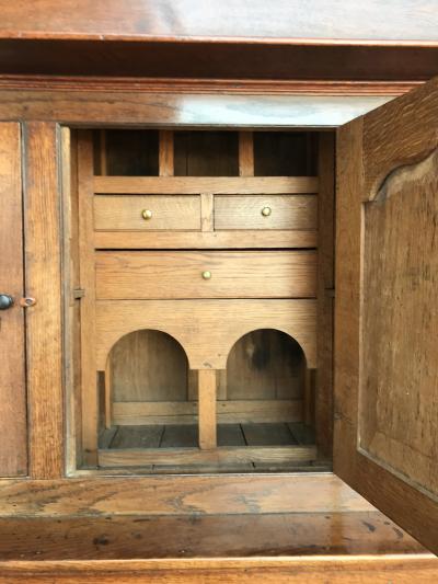Mid 18th Century Oak Court Cupboard