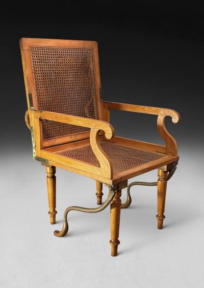 Mid 19th Century Campaign Armchair