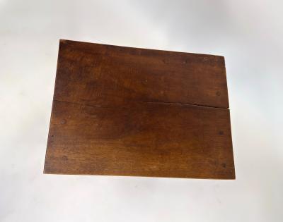 Mid 19th Century French Provincial Solid Walnut Side Table