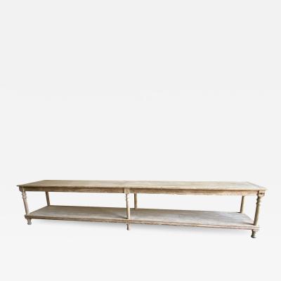 Mid 19th Century Grand Scale Drapers Table
