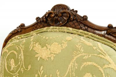 Mid 19th Century Mahogany Wood Frame Side Chairs