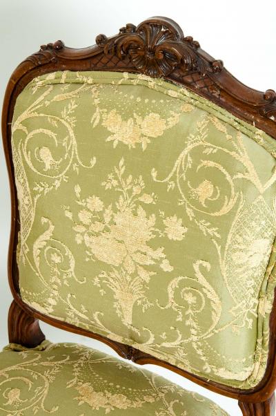 Mid 19th Century Mahogany Wood Frame Side Chairs