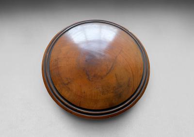 Mid 19th Century Treen Pocket Compass and Sun Dial