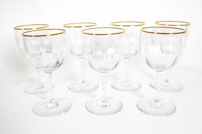 Mid 20th Century Baccarat Crystal Barware Tableware Service