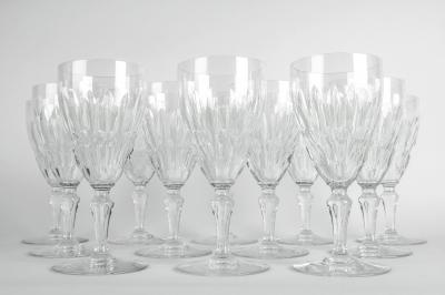 Mid 20th Century Baccarat Crystal Glassware Set