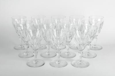 Mid 20th Century Baccarat Crystal Glassware Set