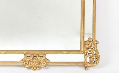 Mid 20th Century Giltwood Regency Style Mantel Hanging Wall Mirror
