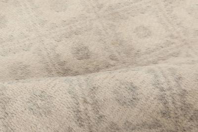 Mid 20th Century Indian Light Beige Handmade Cotton Runner