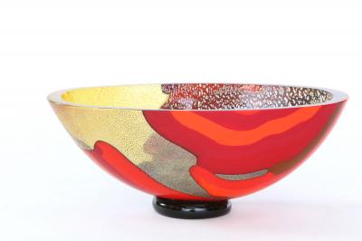 Mid 20th Century Italian Murano Glass Bowl