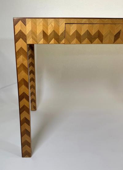 Mid 20th Century Italian Parquetry Desk