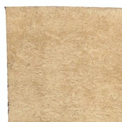 Mid 20th Century Moroccan Art Deco Design Natural Undyed Wool Rug