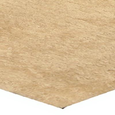 Mid 20th Century Moroccan Art Deco Design Natural Undyed Wool Rug