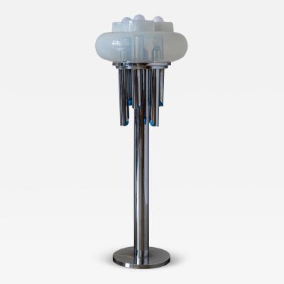 Mid 20th Century Tubular Floor Lamp attr to Carlo Nason Italy