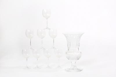 Mid 20th Century Wine Service Centerpiece Vase