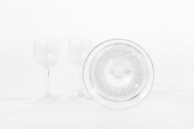 Mid 20th Century Wine Service Centerpiece Vase