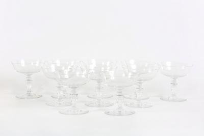 Mid 20th century Baccarat crystal Barware Service Ten