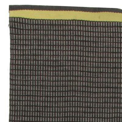 Mid 20th century Striped Gray Swedish Flat Weave Rug by Lagerhem Ullberg