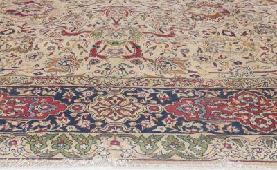 Mid 20th century Turkish Sivas Botanic Handmade Wool Carpet