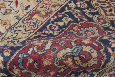 Mid 20th century Turkish Sivas Botanic Handmade Wool Carpet