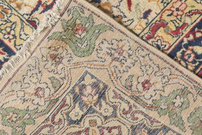Mid 20th century Turkish Sivas Botanic Handmade Wool Carpet