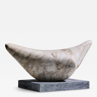 Mid Century Abstract Carved Stone Sculpture