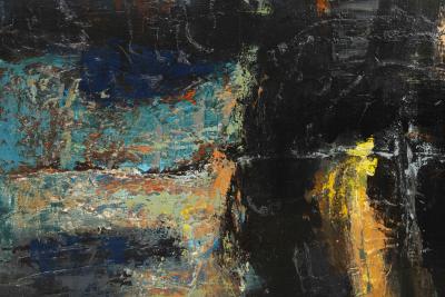 Mid Century Abstract by Morris Blackman
