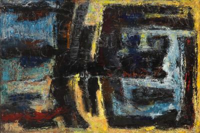 Mid Century Abstract by Morris Blackman