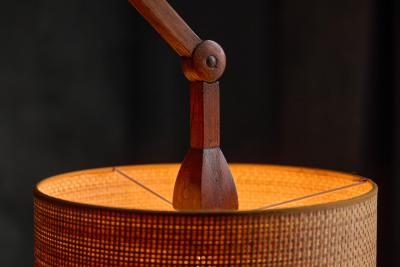 Mid Century Adjustable Floor Lamp Scandinavia 1960s