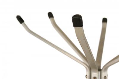 Mid Century Aluminum Coat Tree Hat Rack