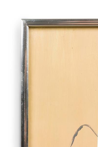 Mid Century Ameican abstract painting by Bernard Mausner