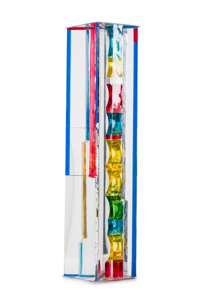 Mid Century American Abstract Acrylic Sculpture