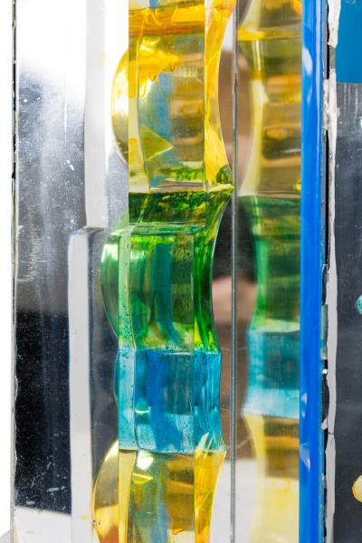 Mid Century American Abstract Acrylic Sculpture