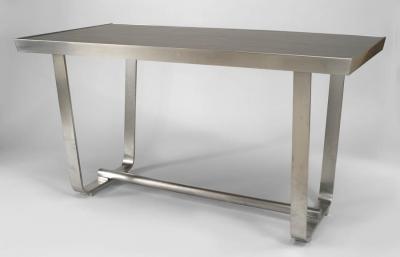 Mid Century American Aluminum Center Table