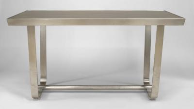 Mid Century American Aluminum Center Table