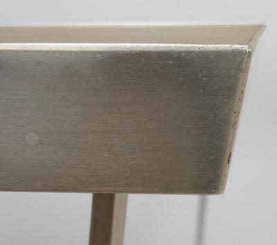 Mid Century American Aluminum Center Table
