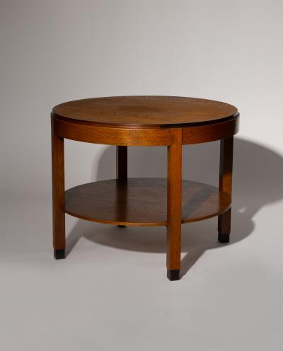 Mid Century Amsterdam School Side Table 1920s