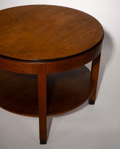 Mid Century Amsterdam School Side Table 1920s
