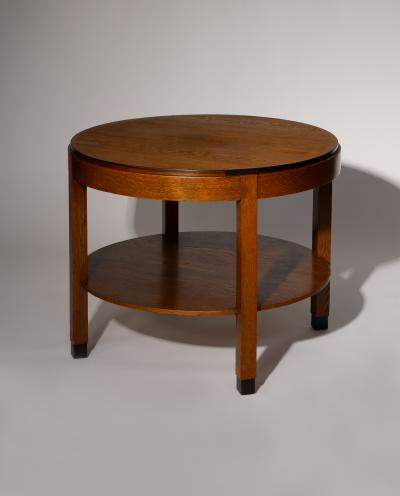 Mid Century Amsterdam School Side Table 1920s