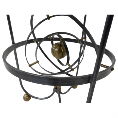 Mid Century Armillary Side Table