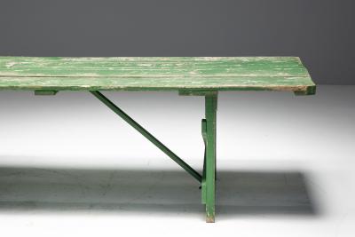 Mid Century Atelier Table Europe circa 1950