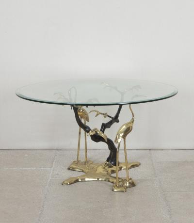 Mid Century Belgian Crane Table by Willy Daro